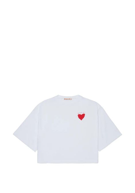 T-shirt con stampa MARNI KIDS | M02014 M00YP0M100